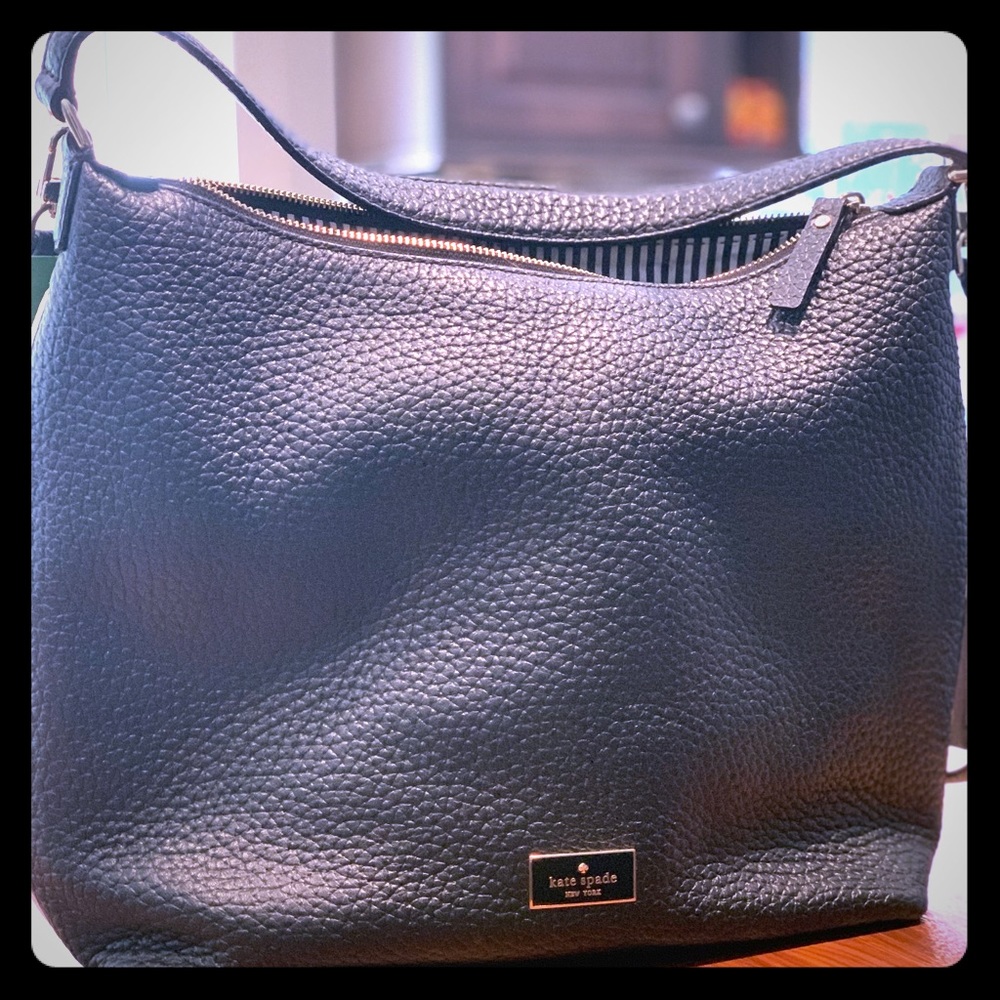Kate Spade Black Pebble Tote